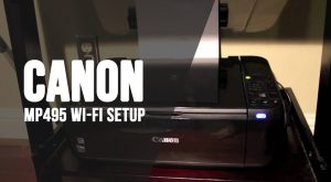 Canon mp495 как подключить по wifi